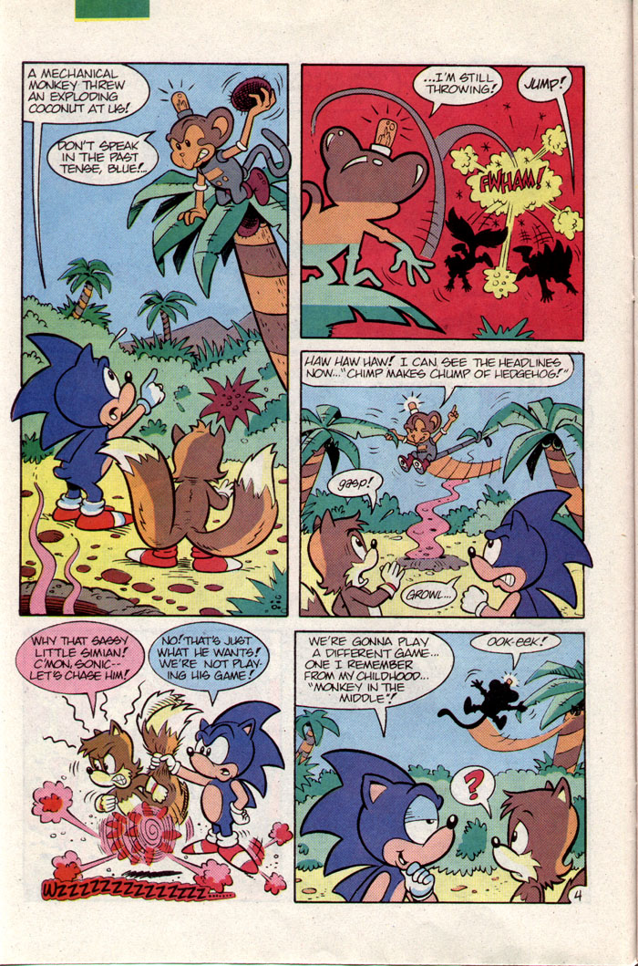 Sonic - Archie Adventure Series September 1993 Page 4